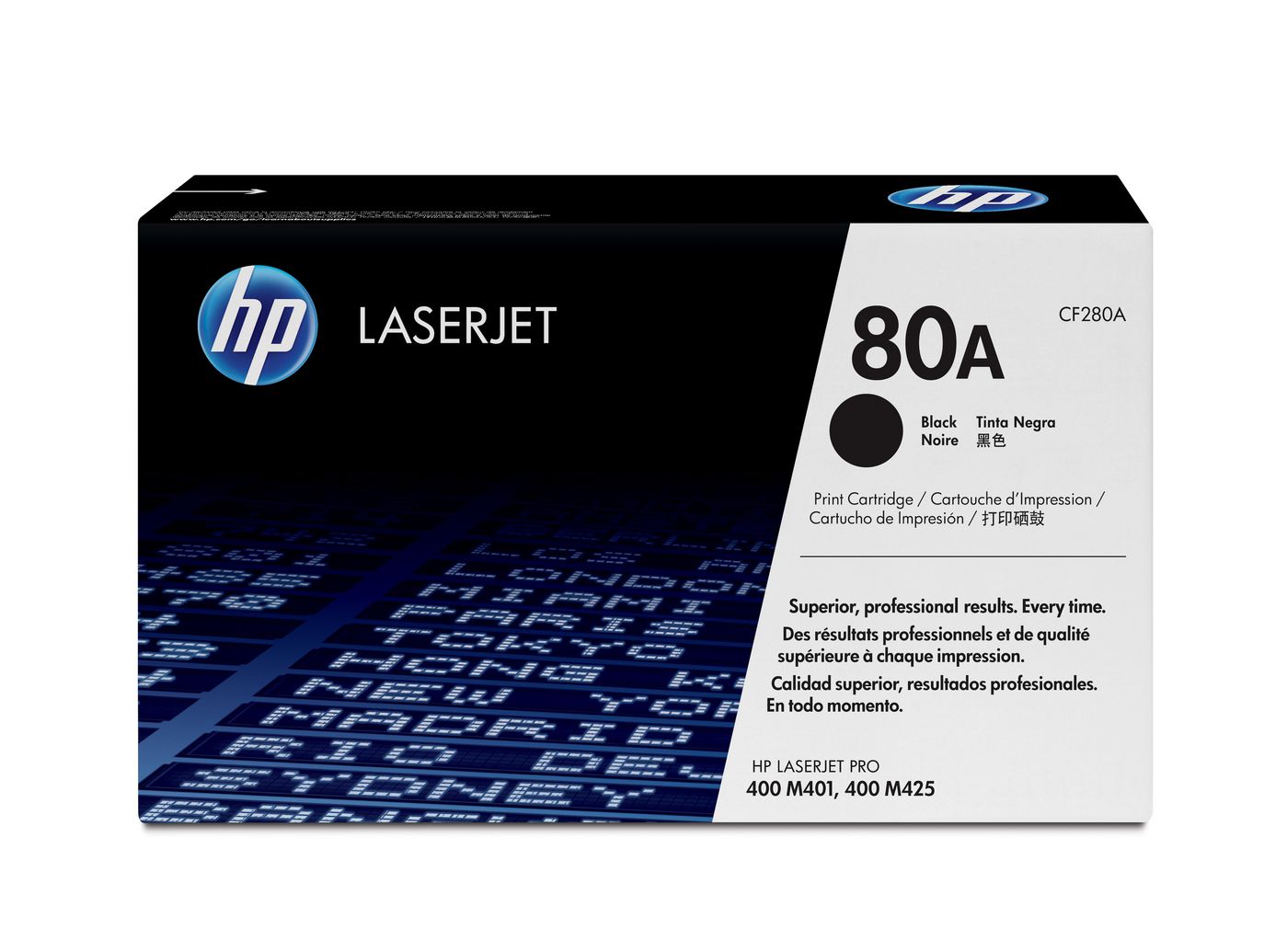 HP Toner 80A – schwarz, 2700 Seiten