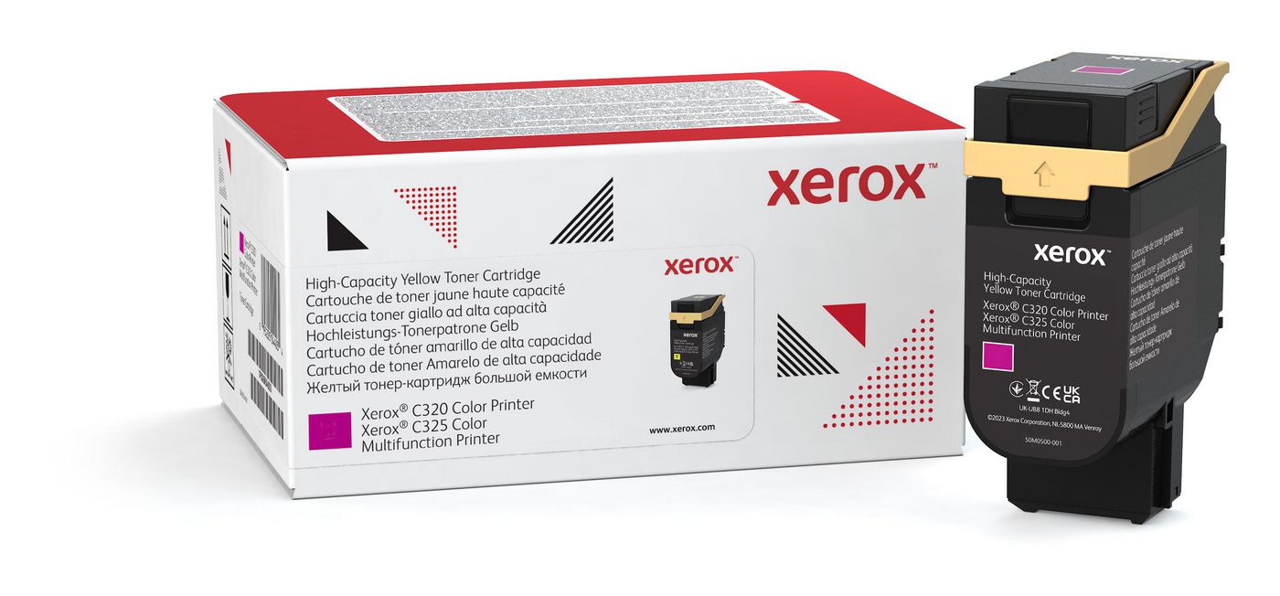 Xerox Toner C320 – Gelb, 5500 Seiten – für Xerox C325