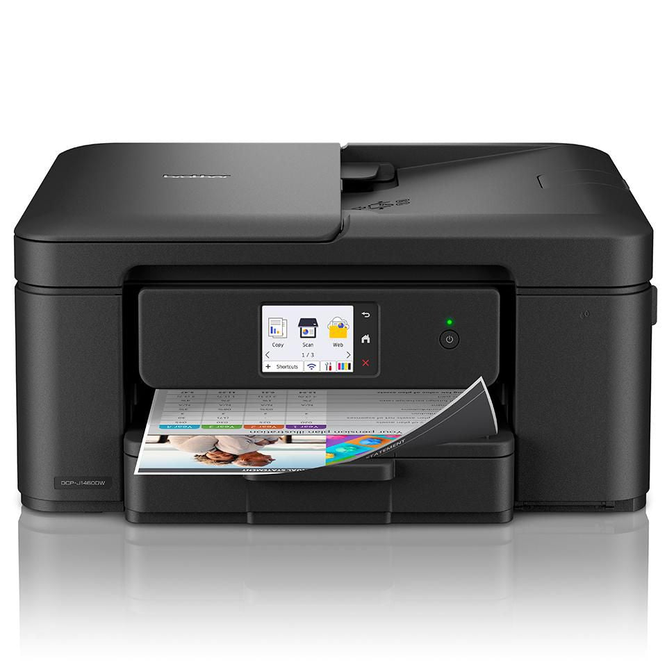 Brother DCP-J1460DW – Farbiges Tintenstrahl-MFP A4, 3-in-1 – USB/WLAN – Duplex, ADF – 16 ppm S/W