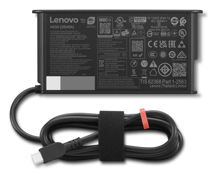 Lenovo 4X21U28818 Netzteil 140 W – für ThinkPad P16v Gen 3, ThinkPad T1g Gen 8 – schwarz