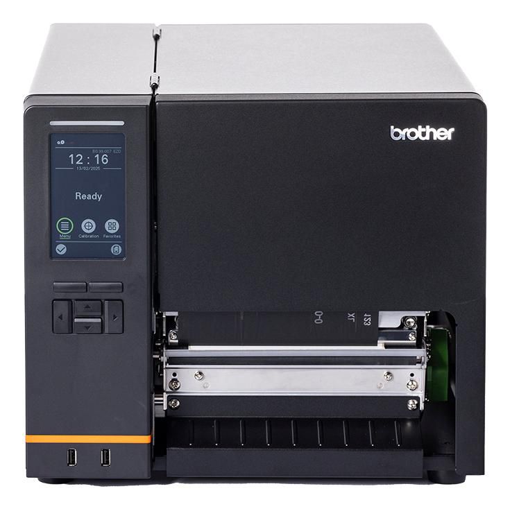 Brother TJ6421TN – Etikettendrucker, Thermodirekt/Thermotransfer, für Etiketten bis 173 mm, USB, WLAN, Bluetooth