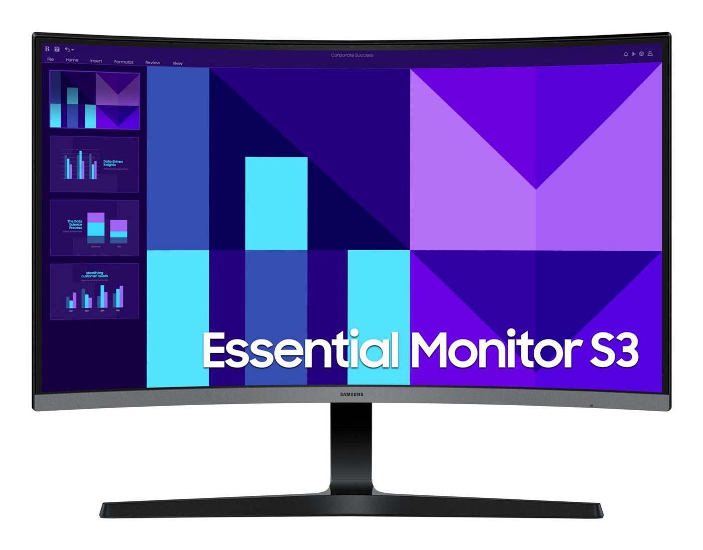 Samsung S27D392Gau – Monitor, 27", 1920 × 1080 (Full HD), LCD, Schwarz