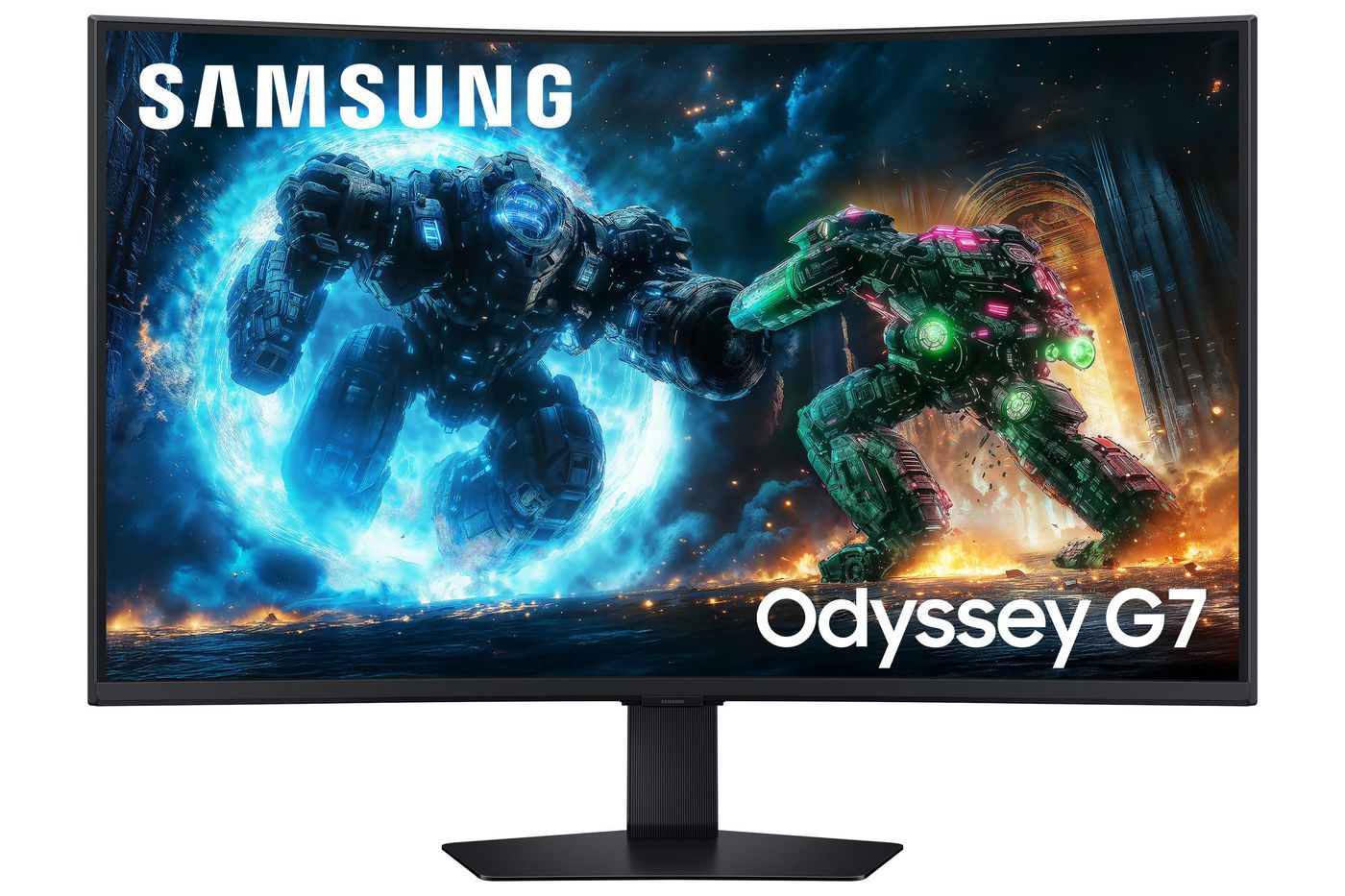 Samsung G75F – Monitor, 37", 3840 × 2160 (UHD 4K), LCD, Schwarz