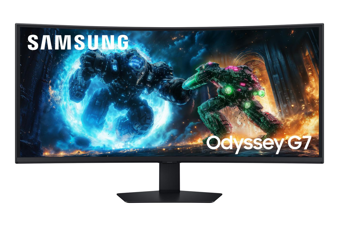 Samsung G75F – Monitor, 40", 5120 × 2160, LCD, Schwarz