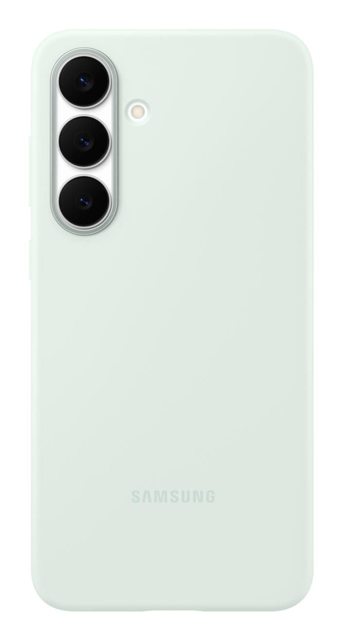 Samsung Backcover – für Samsung Galaxy S25 FE, Silikon, Hellgrün, Schutz vor Vergilbung