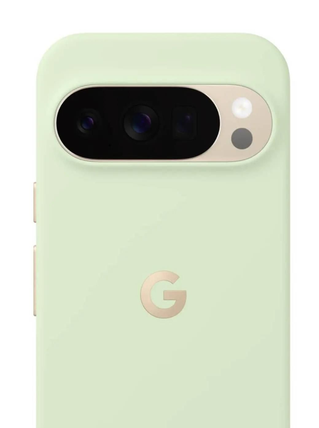 Google Backcover – für Google Pixel 10 Pro, PC+Silikon+Mikrofaser, Jade