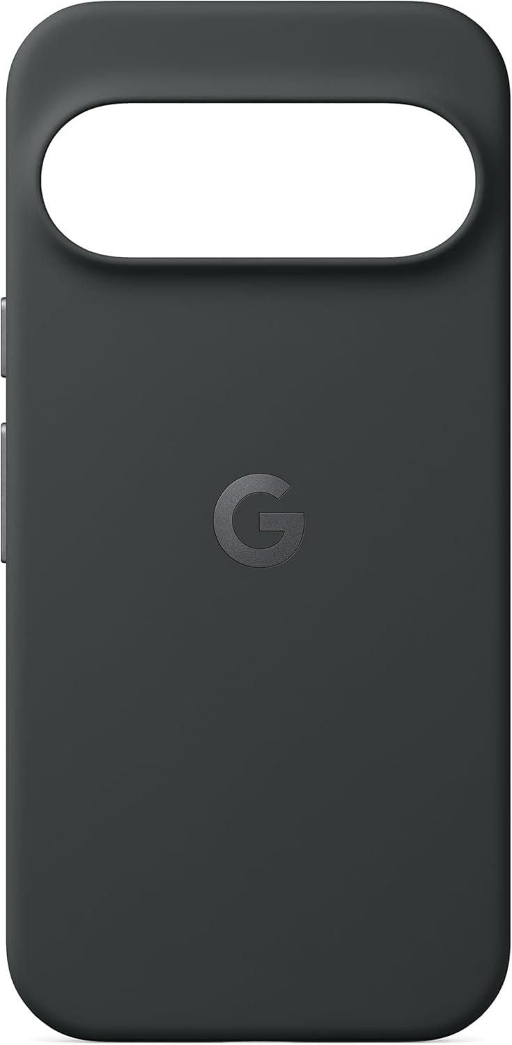 Google Backcover – für Pixel 10/Pixel 10 Pro – schwarz – Mikrofaser, PC, Silikon