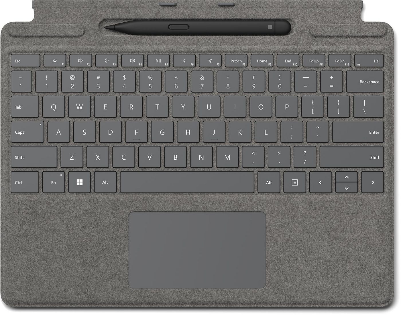 Microsoft Surface Pro Signature – Tastatur, CH-Layout (DE-CH), Platin – für Surface Pro