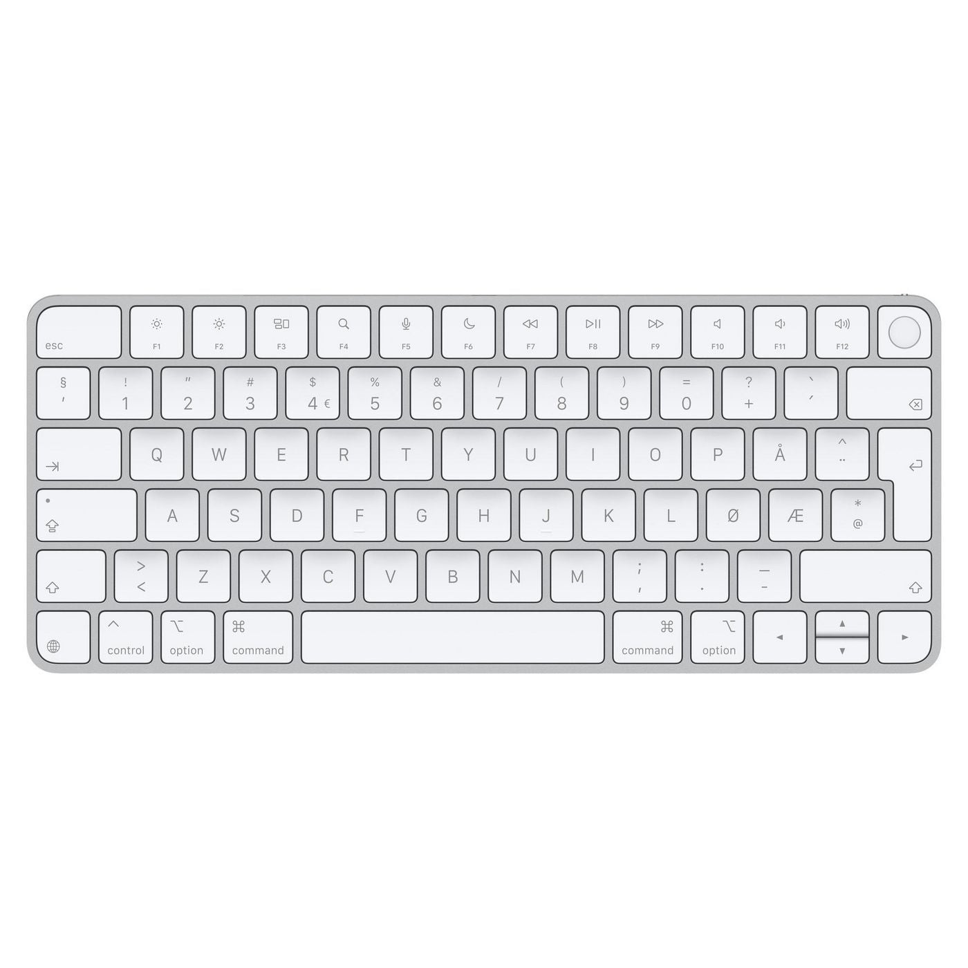 Apple Magic Keyboard mit Touch ID – TKL-Tastatur – Bluetooth & USB-C – für Mac (Apple Silicon)