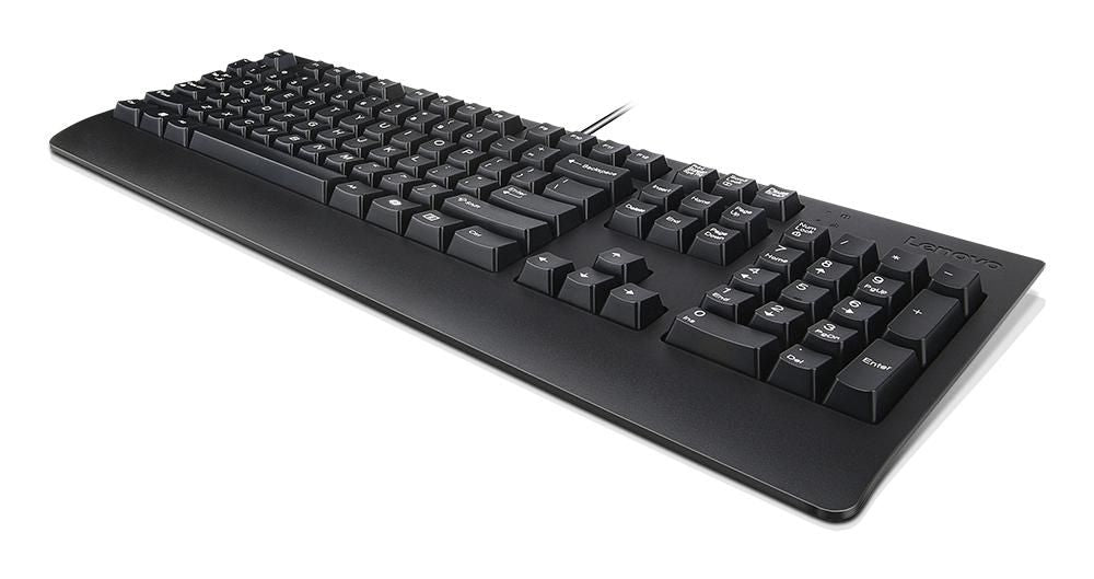 Lenovo Tastatur – kabelgebunden, USB-A – Schwarz