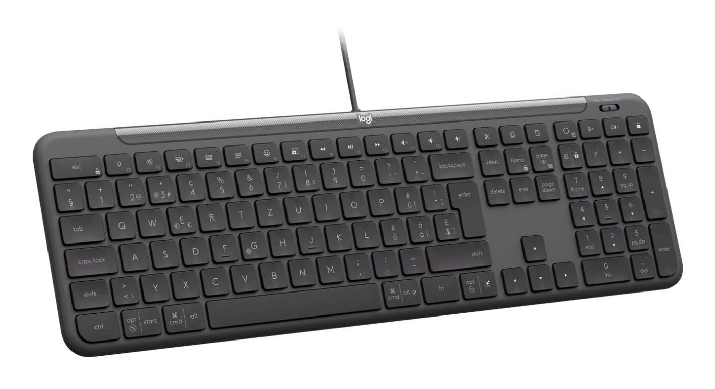 Logitech Signature Slim K620 – Tastatur – kabelgebunden – QWERTY (US-INT) – Graphit