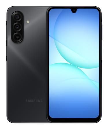 Samsung Galaxy A17 – schwarz, 6,7", 1080 × 2340, Android, 128 GB, 4 GB, Dual-SIM, 4G, NFC, IP54
