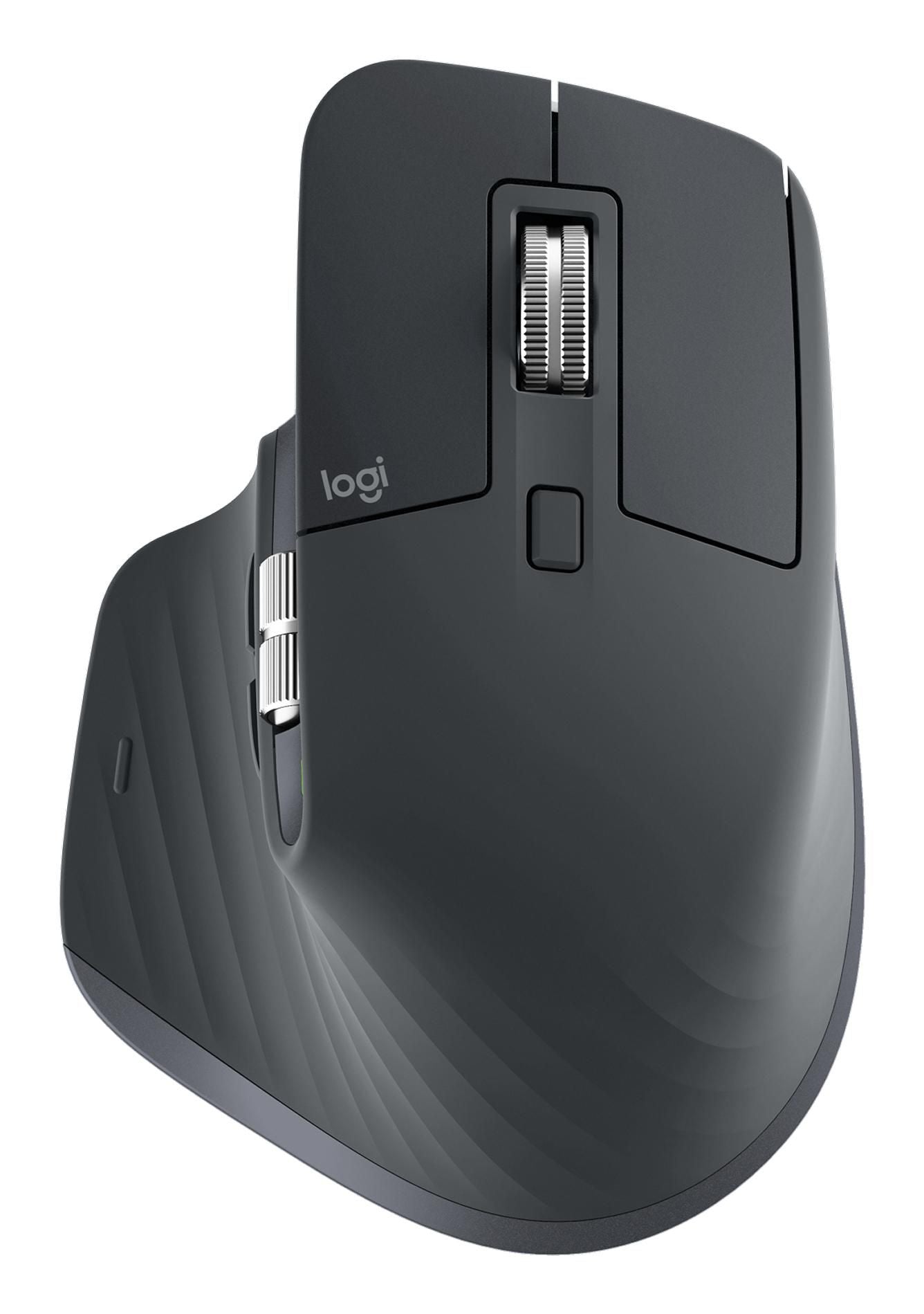 Logitech MX Master 3S Maus – kabellos, Bluetooth, 8'000 dpi, für Rechtshänder