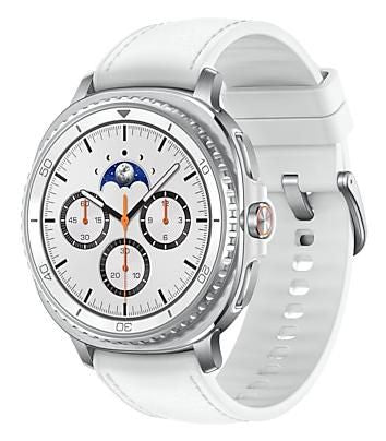 Samsung Galaxy Watch 8 Classic – Smartwatch – 46 mm, 1,3", WLAN, GPS, AMOLED, Silber