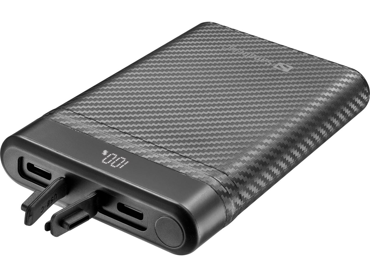 Sandberg Survivor Nano Outdoor Powerbank 10'000 mAh – 20 W PD, 2× USB-C, IPX8, schwarz