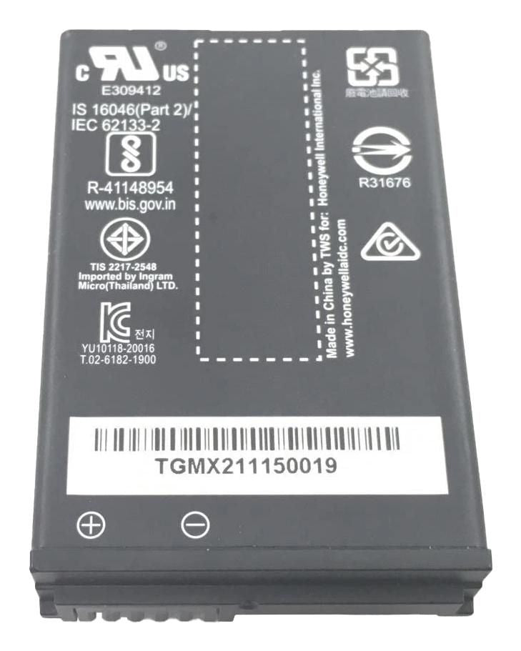 Honeywell Akku Li-Ion 3,8 V 2850 mAh, 10,8 Wh – für Sl22H/Sl42H/Dolphin 70E und andere