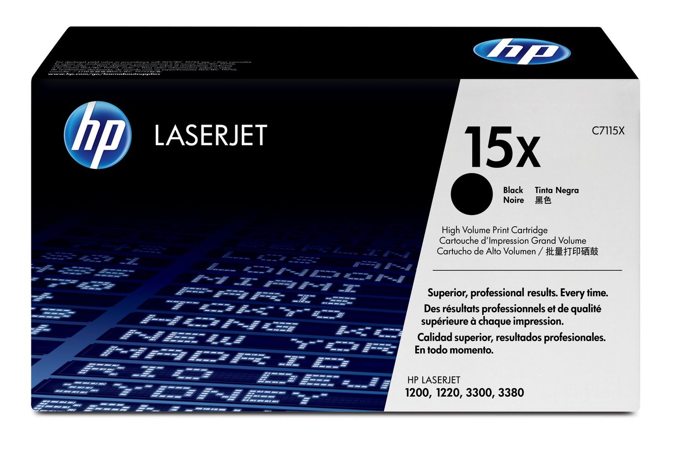 HP Toner 15X – schwarz, 3500 Seiten