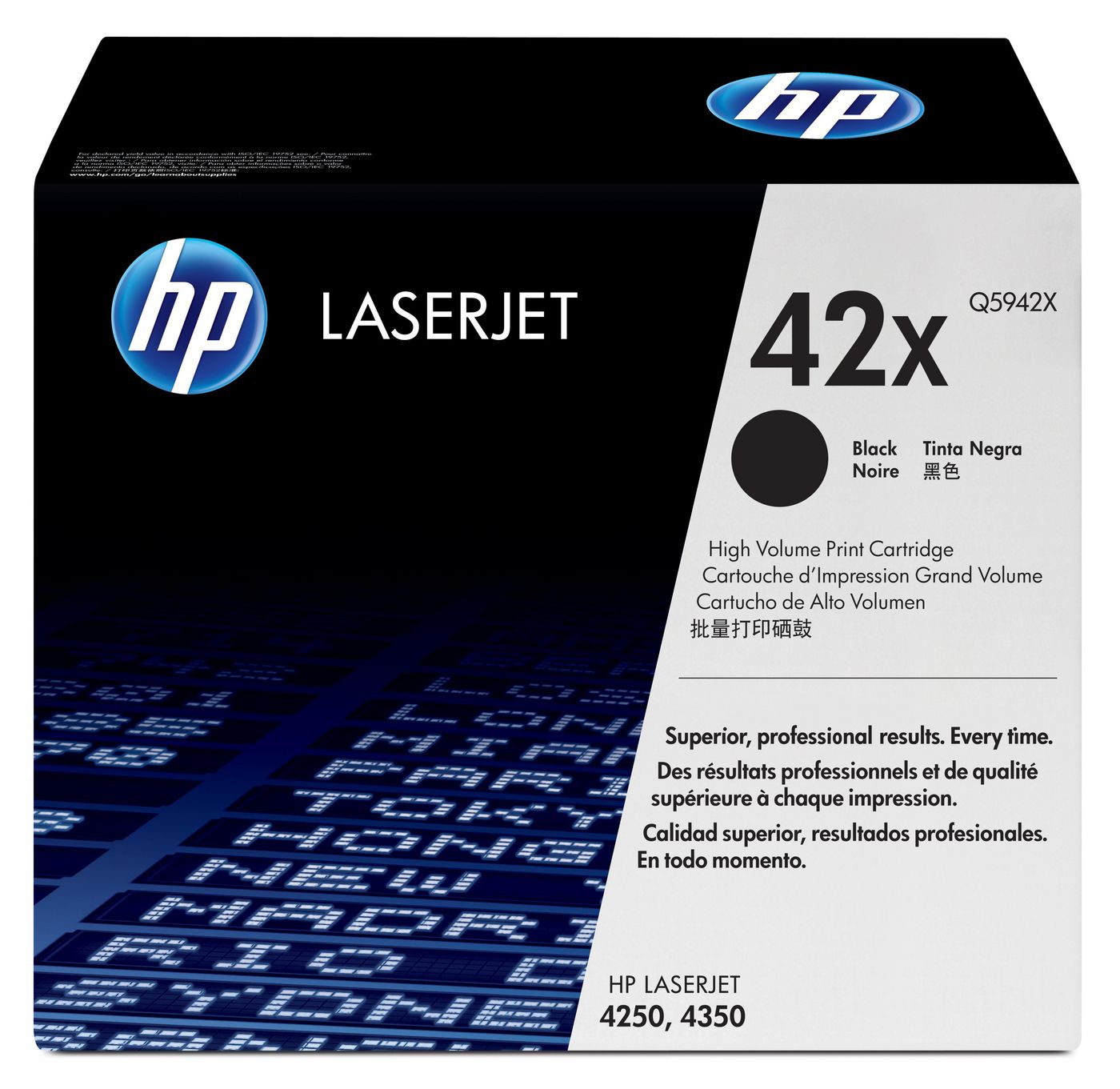 HP Toner 42X / Q5942X – Schwarz
