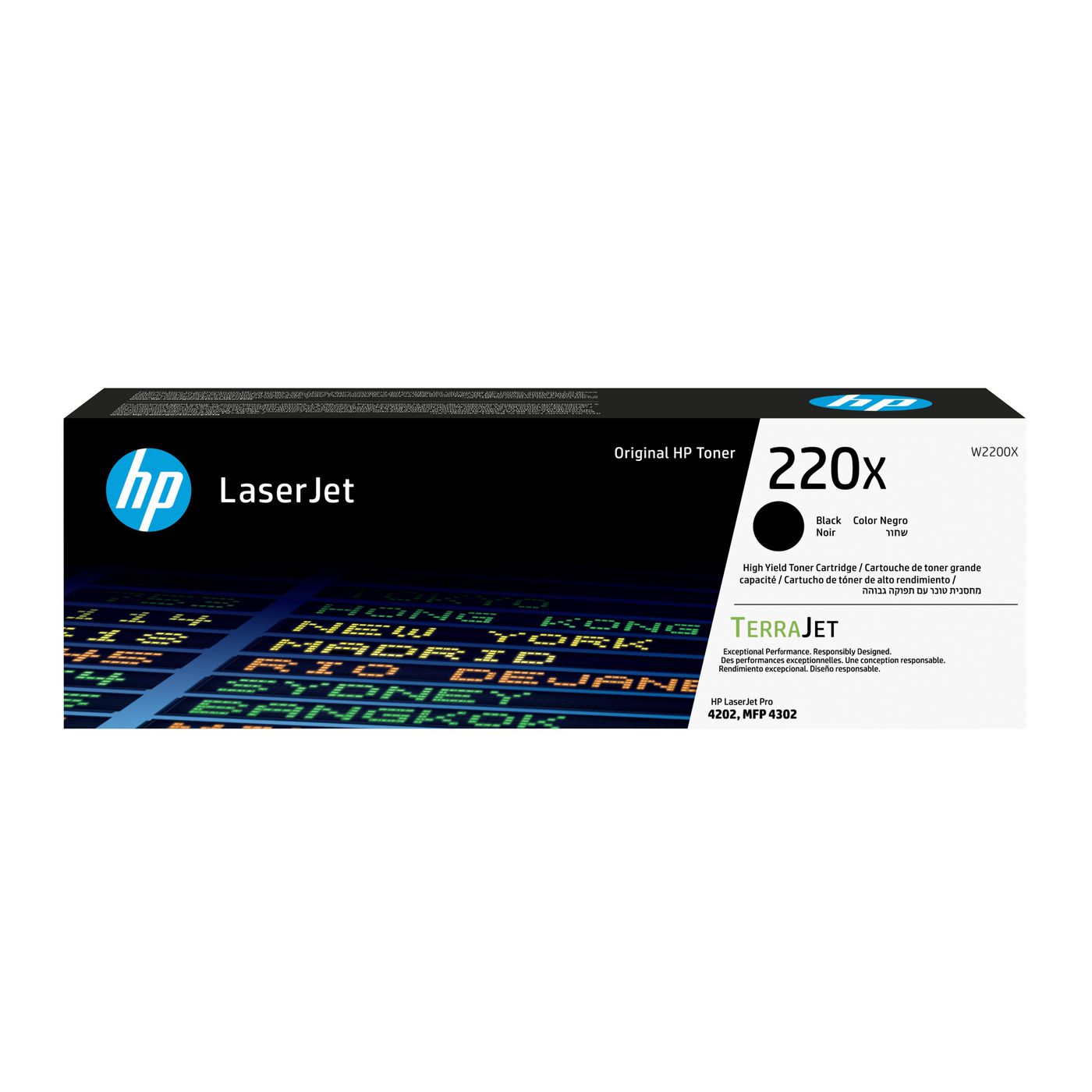 HP Toner 220X – schwarz, 7500 Seiten