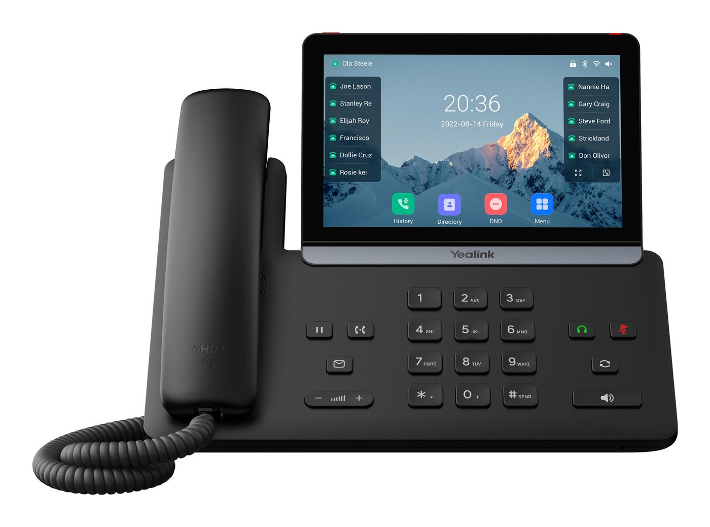 Yealink SIP-T87W – WLAN-Telefon (Handgerät)