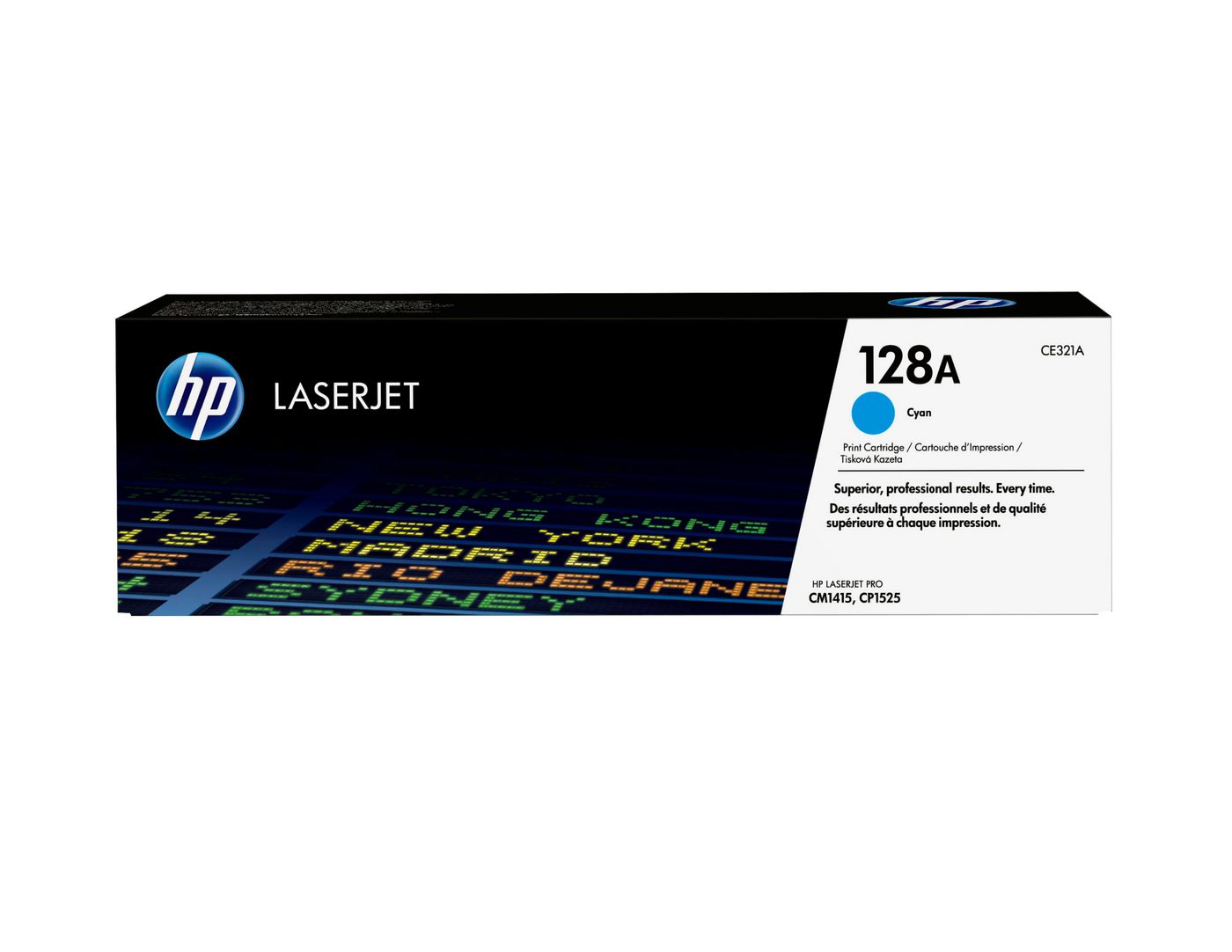 HP Toner 128A – cyan, 1300 Seiten – für Color LaserJet CP1525