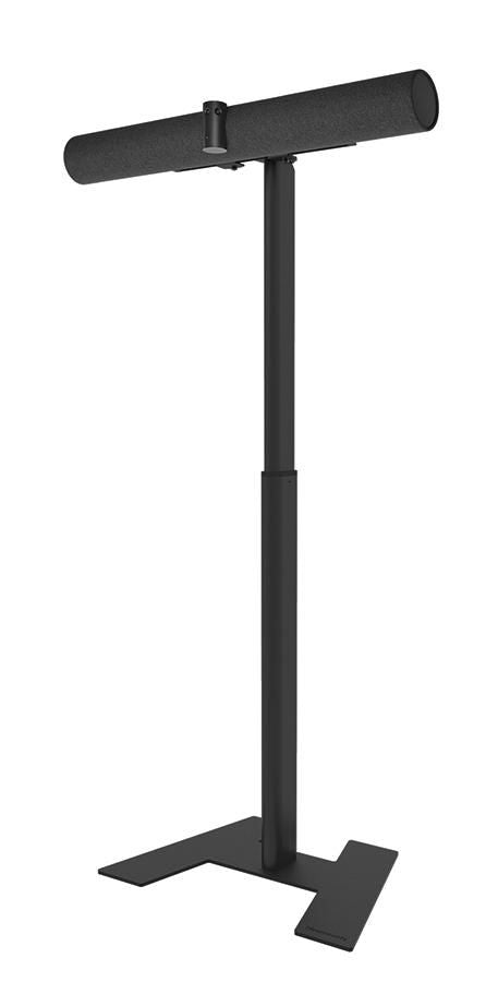 Neomounts AV80-500BL – Höhenverstellbarer Displayständer für 43–110", VESA 200×200–800×600, bis 10 kg, schwarz