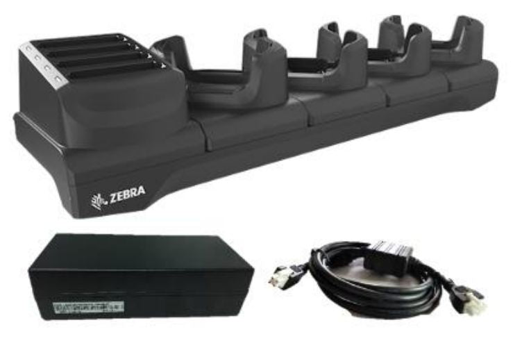 Zebra Ladestation (4-fach) – für TC53/TC58, TC53e/TC58e, TC53e-RFID