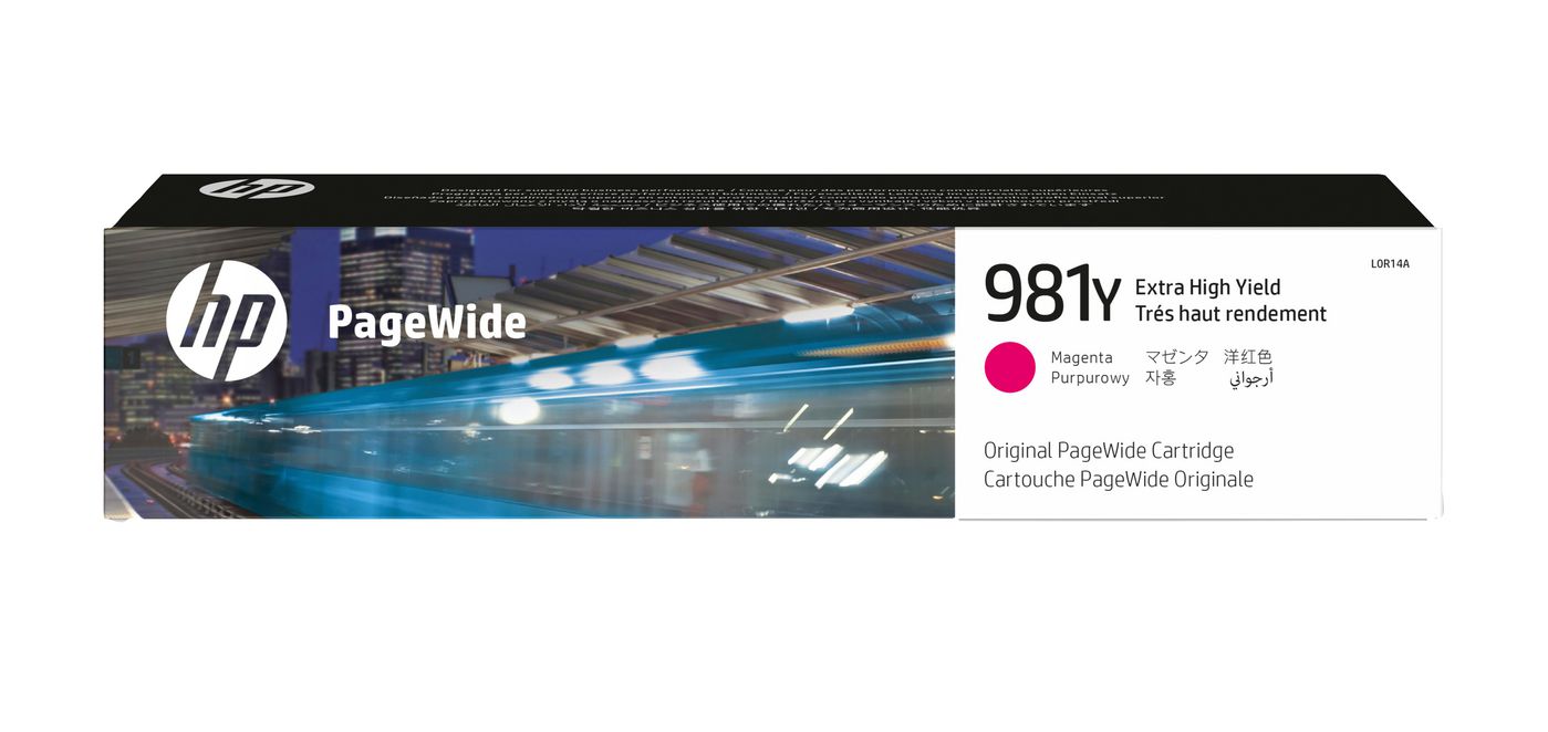 HP Tintenpatrone 981Y, Magenta, 16'000 Seiten – für Inkjetdrucker/Multifunktionsgeräte