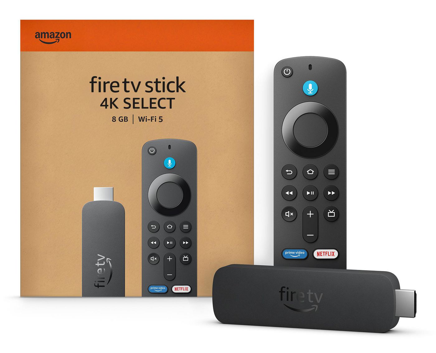 Amazon Fire TV Stick 4K Select – 4K Streaming-Player, Fire OS, 8 GB, Wi-Fi