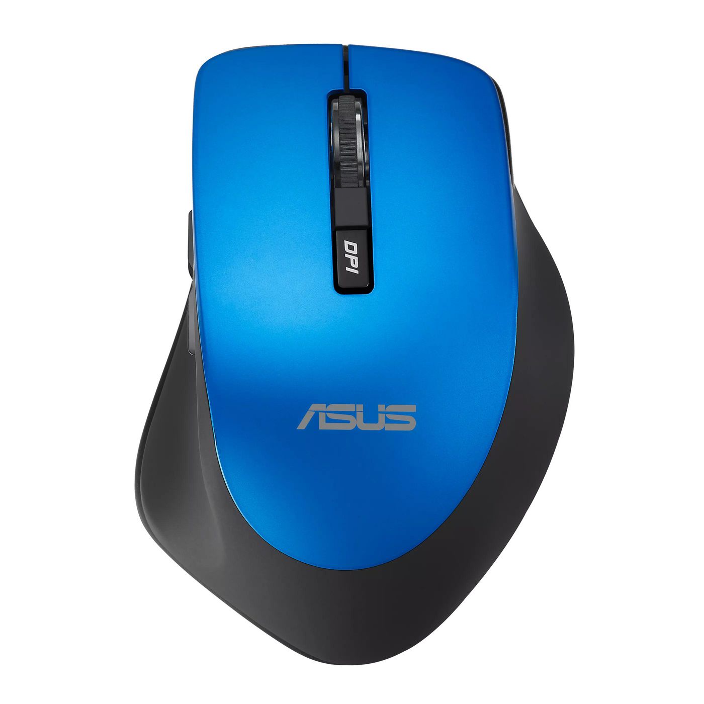 ASUS WT425 – Maus – Kabellos (2,4 GHz), 1600 DPI, rechts, Schwarz/Blau