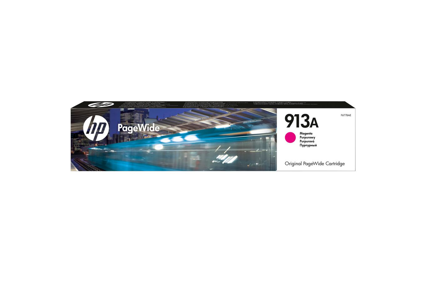 HP Tintenpatrone 913A, Magenta, 3'000 Seiten – für verschiedene Druckermodelle