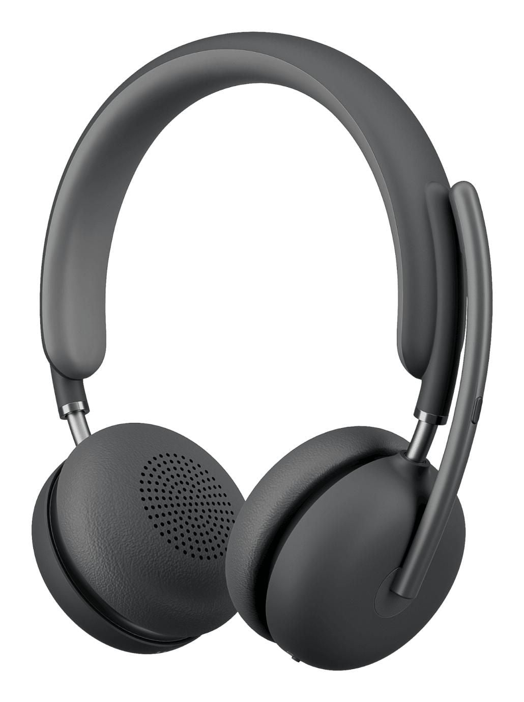 Logitech Zone Wireless 2 – Duo Headset, On-Ear – Bluetooth, USB-C, ANC – Graphit – für PC/Mac – bis 15 h