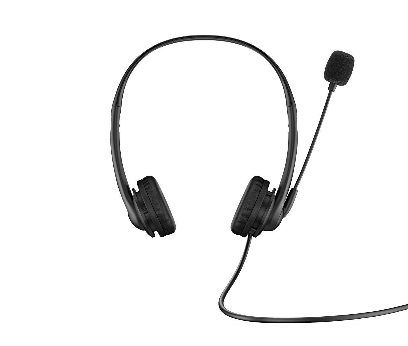 HP USB G2 Office-Headset – On-Ear, Stereo, Kabelgebunden, Schwarz
