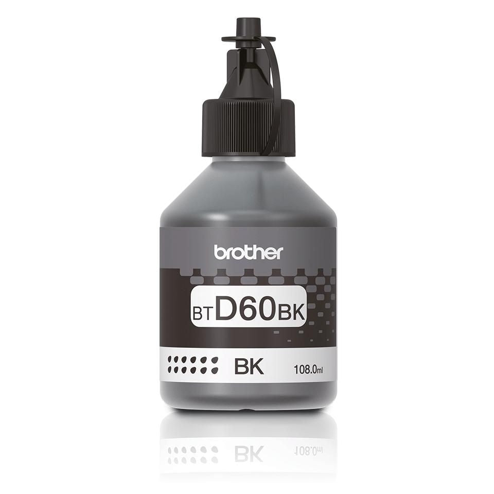 Brother BTD60BKXL Schwarz Tintenpatrone (Original) – 6'500 Seiten – für DCPT510W/DCPT710W, MFCT810W/910DW