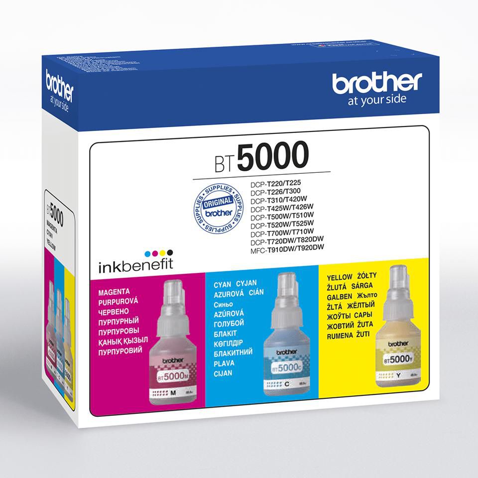 Brother Tintenpatronen-Multipack, Cyan/Magenta/Gelb (Kompatibel)