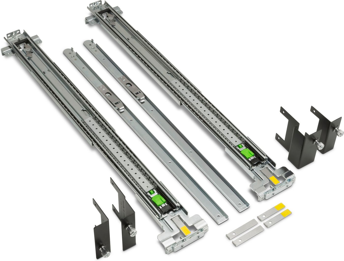 HP Regal-Schienenset für Z640, Z840, Z8 G4, Silber, Aluminium, 800 × 214,3 × 63,5 mm