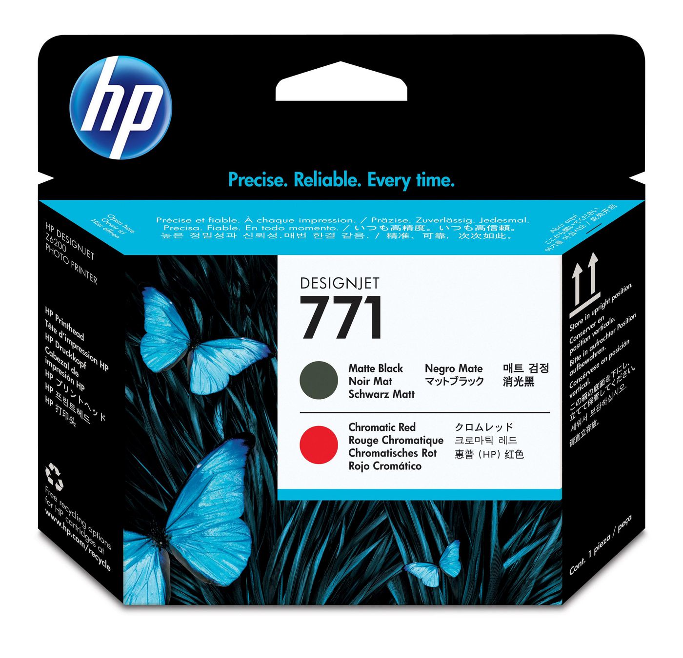 HP Value Pack Druckkopf + Tinte Nr. 771 – Mehrfarbig, 775 ml – 2er-Set