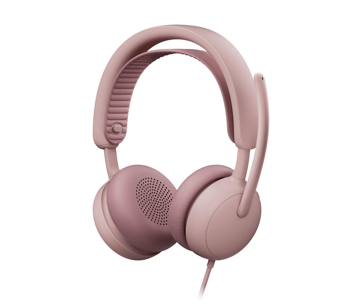 Logitech Zone Wired 2 For Business Office Headset – Kabelgebunden, USB, Rose