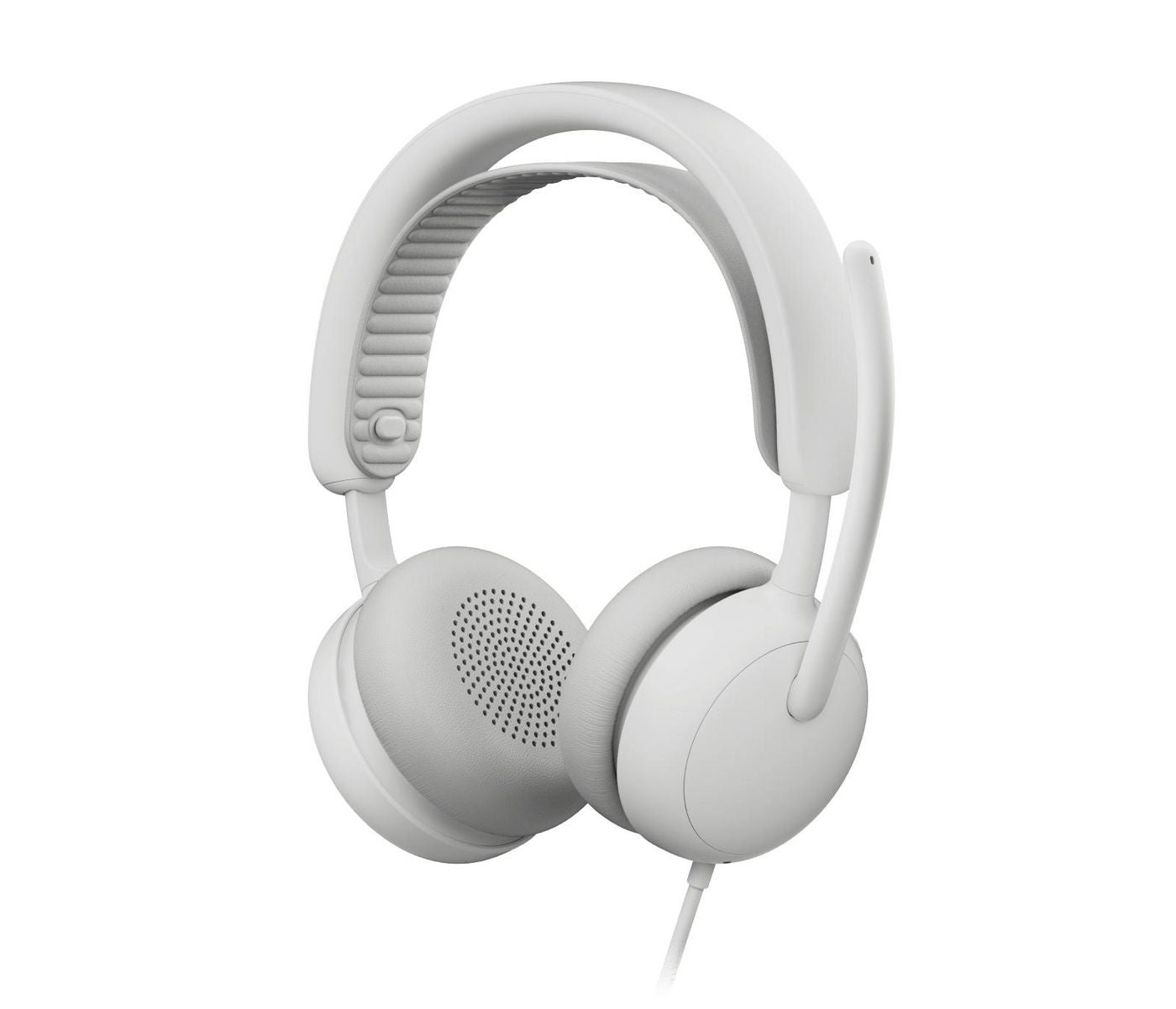 Logitech Zone Wired 2 For Business Office Headset – Kabel, Weiss