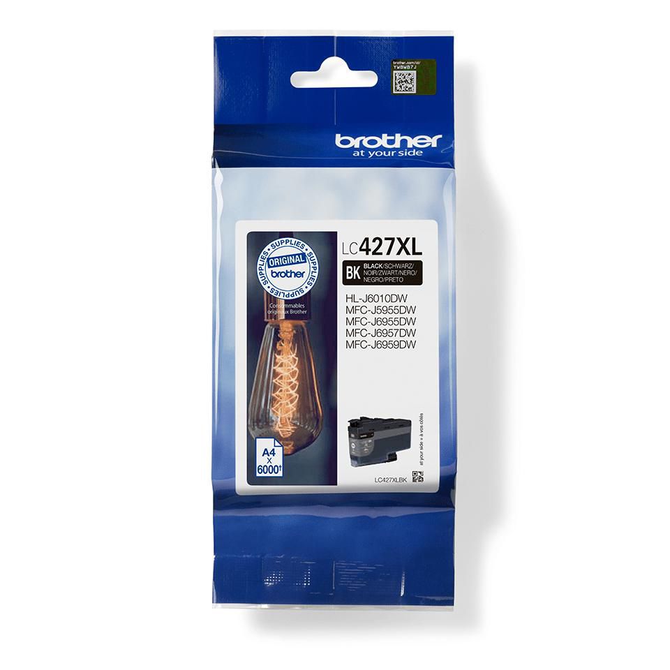 Brother Tintenpatrone, Schwarz, XL, Original