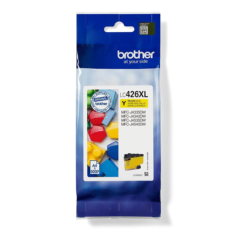 Brother Gelbe Tintenpatrone (Original) – 5'000 Seiten – für MFC-J4540DWXL
