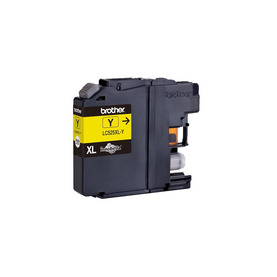Brother LC525XL Gelbe Tintenpatrone (Original) – 1'300 Seiten – für DCP-J100/DCP-J105, MFC-J200