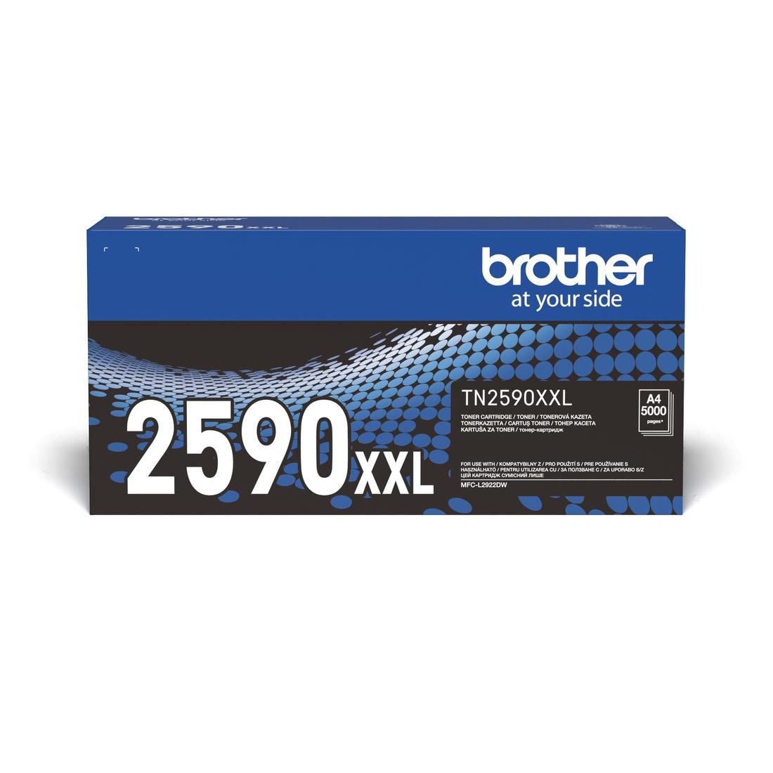 Brother Toner TN-2590XXL – Schwarz