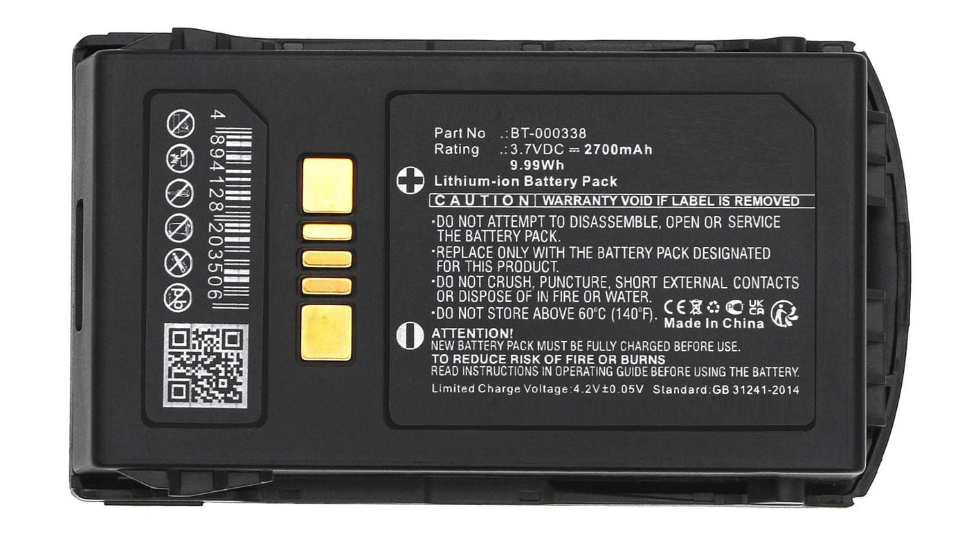 Coreparts Akkubasis – für Zebra, schwarz
