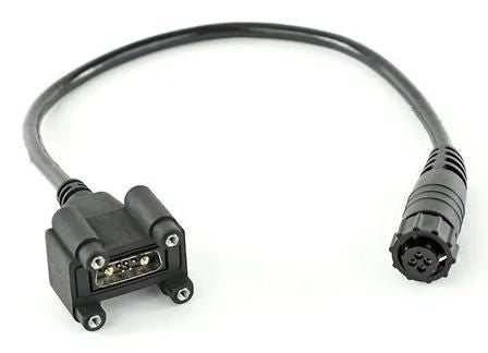Zebra DC-Stromkabel – schwarz, für VC70