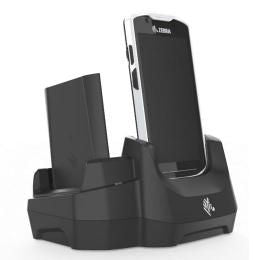 Zebra TC5x – Dockingstation, Ethernet/USB, für TC51/TC52/TC56 u. a., Schwarz