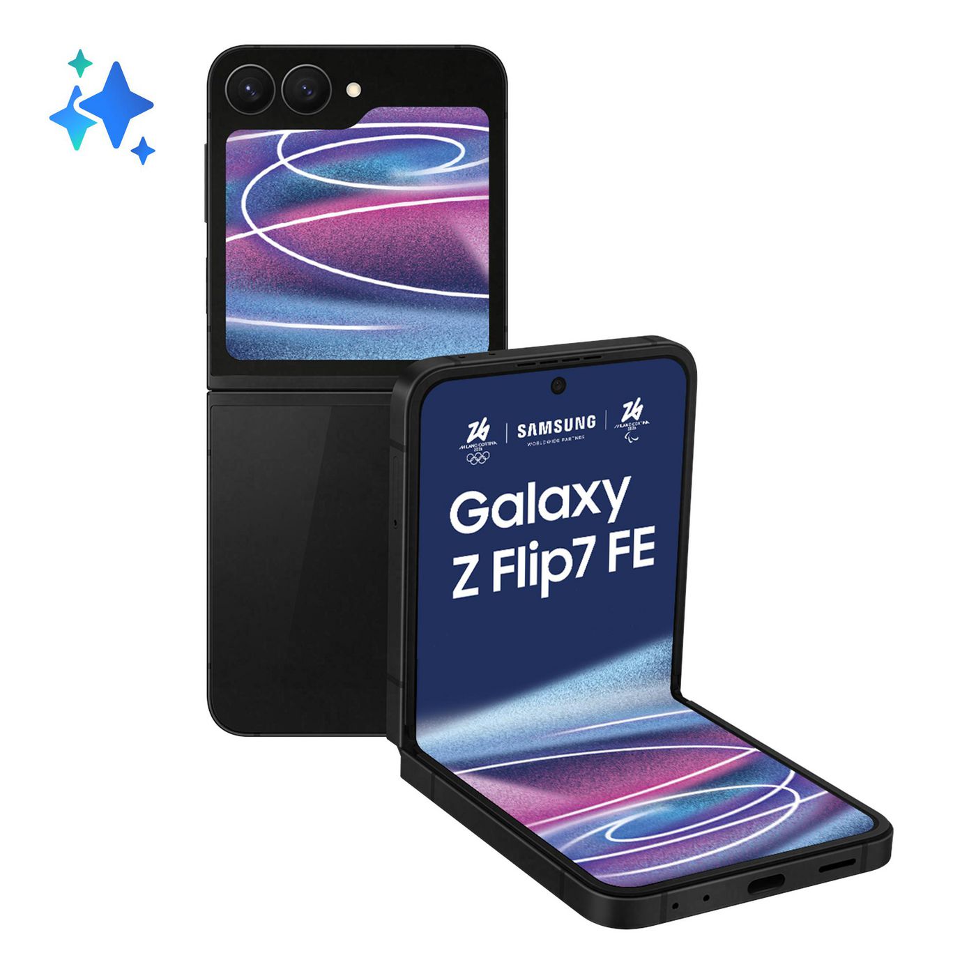 Samsung Galaxy Z Flip7 FE – 6,7" – 256 GB – Schwarz