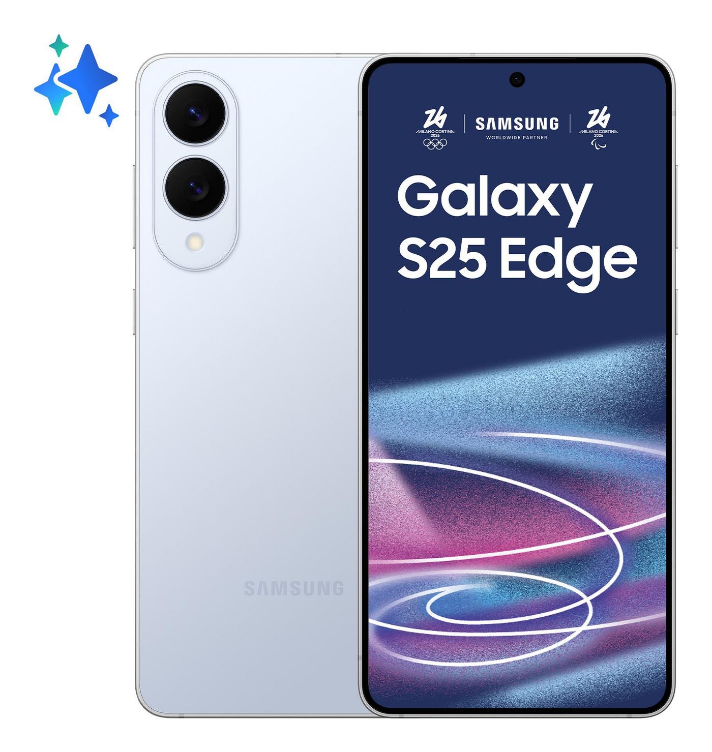 Samsung Galaxy S25 Edge – 6,7" – 512 GB – Titanium Icyblue