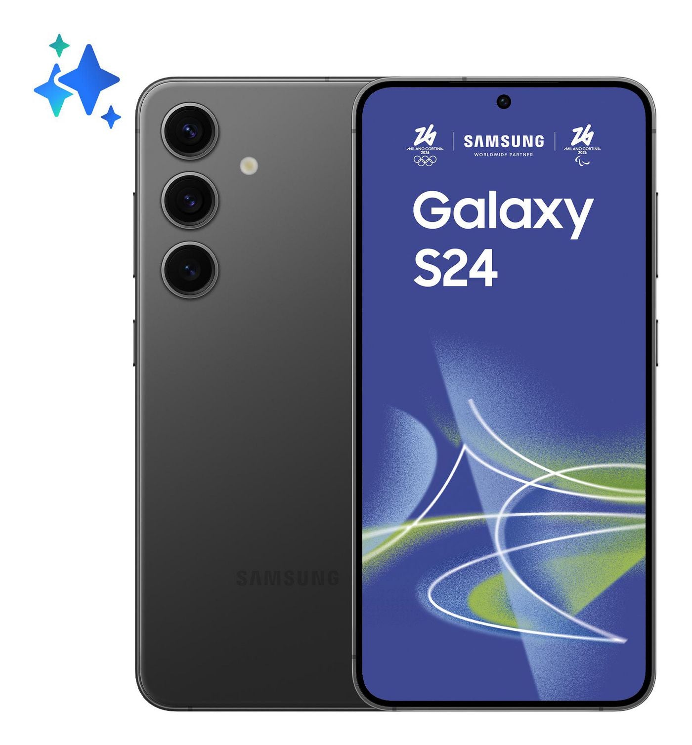 Samsung Galaxy S24 – schwarz, 6,2", 2340 × 1080, Android, 256 GB, 8 GB, Dual-SIM, 5G, NFC, IP68