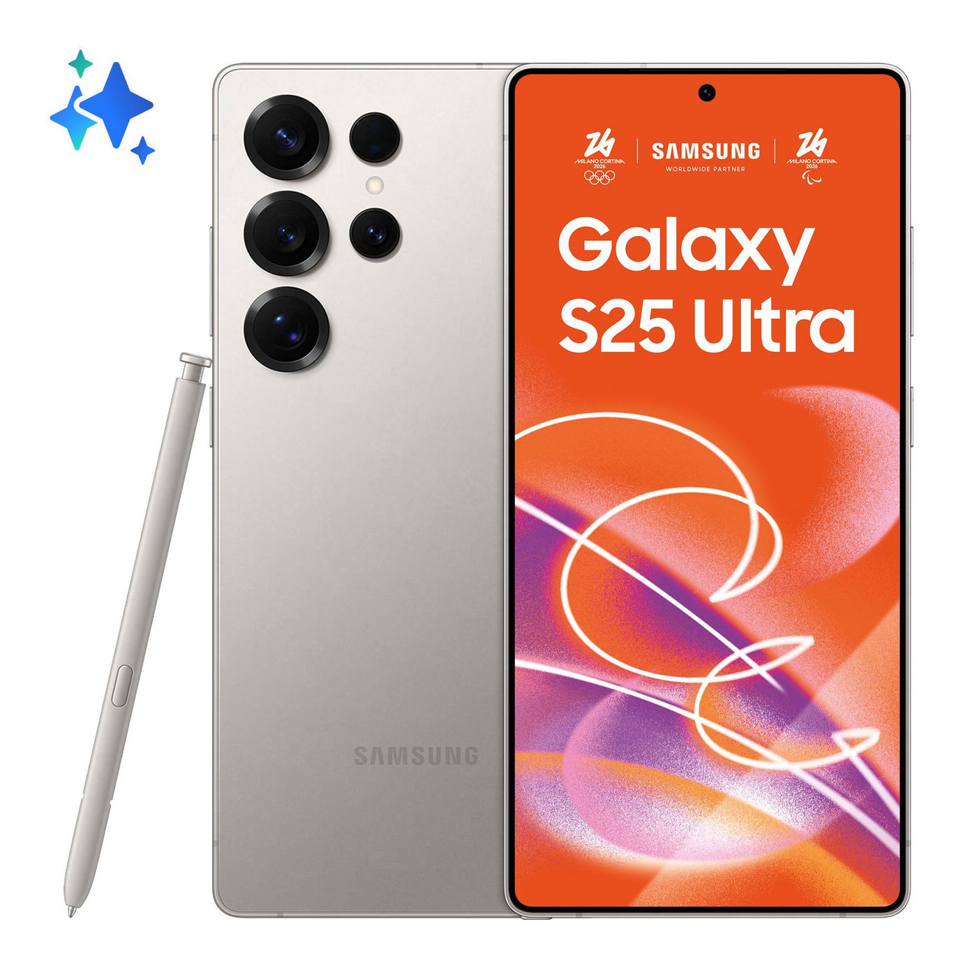 Samsung Galaxy S25 Ultra – Titan, 6,9", 3120 × 1440, Android 15, 1000 GB, 12 GB, Dual-SIM, 5G, IP68, NFC